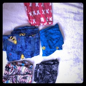 Lot of 5 yoga pants leggings, 3 are lulularoe